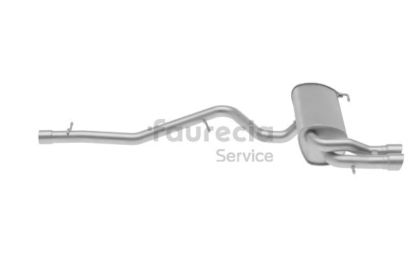Endschalldämpfer 5N0 253 609 Q Faurecia FS80332 VW, AUDI, SKODA, SEAT