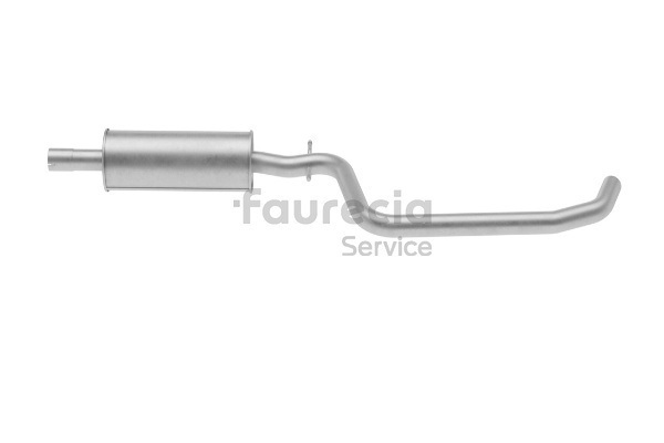 Faurecia FS80360 Mittelschalldämpfer Mittelschalldämpfer FS80360 Faurecia 1T0253209C VW, AUDI, SKODA, SEAT