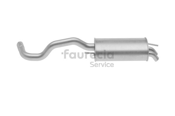 Endschalldämpfer FS80391 Faurecia 6N0253609F VW, AUDI, SKODA, SEAT