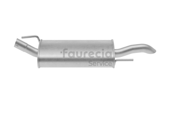 Endschalldämpfer FS80414 Faurecia 1H6253609AB VW, AUDI, SKODA, SEAT