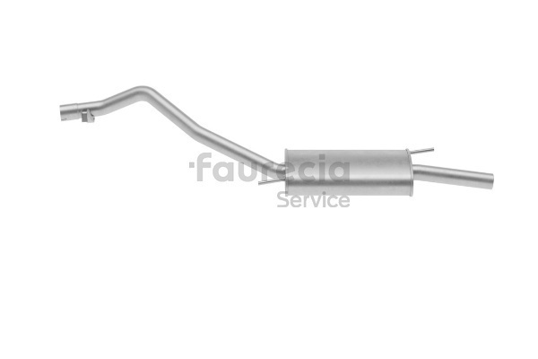 Silencieux arrière 028253609C Faurecia FS80452 VOLKSWAGEN, AUDI, SKODA, SEAT