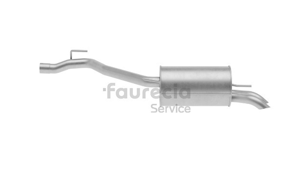 Endschalldämpfer 074 253 609 AL Faurecia FS80474 VW, AUDI, SKODA, SEAT
