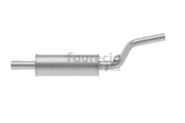Mittelschalldämpfer FS80554 Faurecia 2K0253209B VW, AUDI, SKODA, SEAT