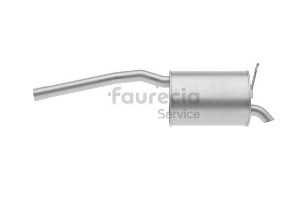 Endschalldämpfer FS80745 Faurecia 2K0253609M VW, AUDI, SKODA, SEAT