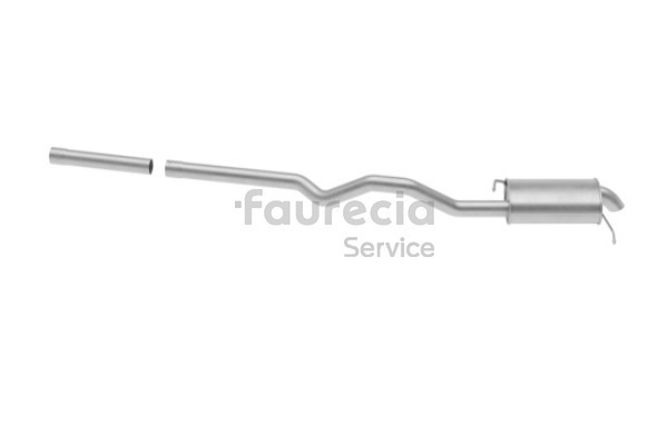 Einddemper Faurecia FS80747