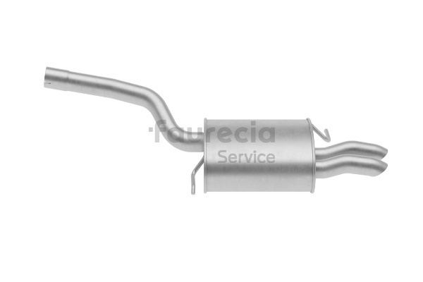 Nachschalldämpfer Faurecia FS80758