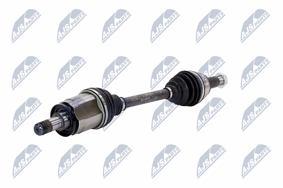 NTY NPW-BM-015 Aandrijfas Lengte: 642mm, Buitenvertand. wiel zijde: 30