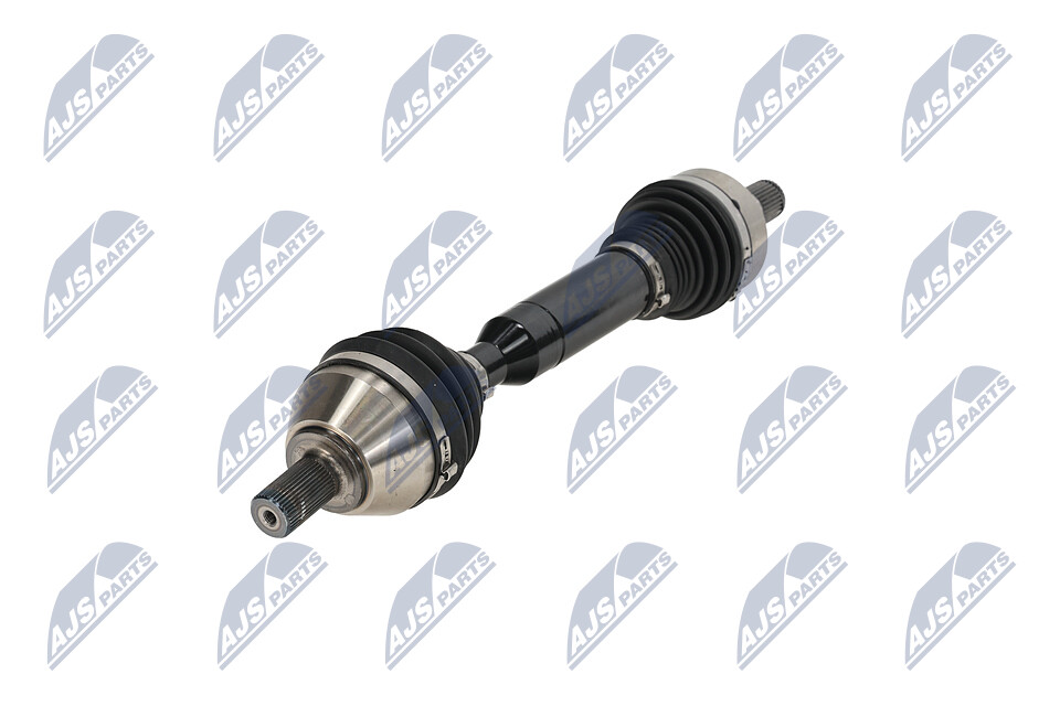 NTY NPW-VV-061 Aandrijfas Lengte: 556mm, Buitenvertand. wiel zijde: 40