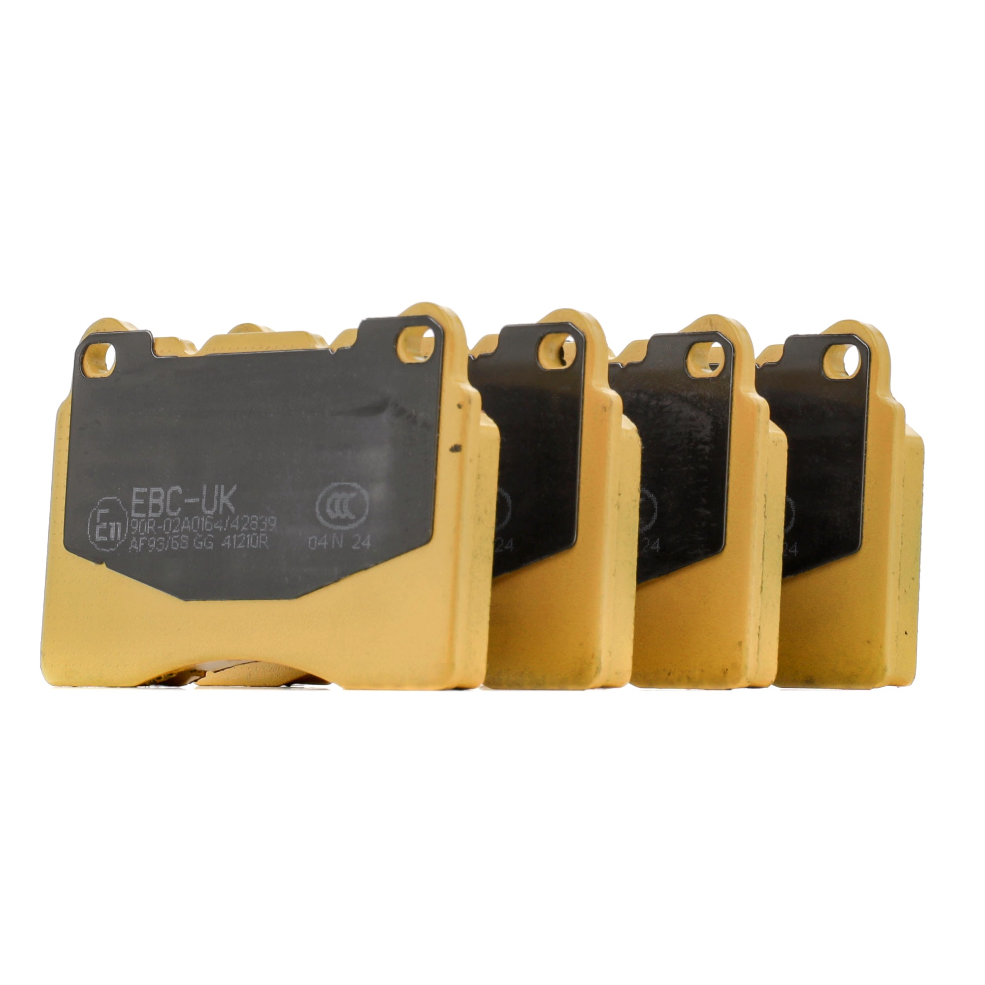 EBC Brakes DP41210R Brake pad set Width: 75mm, Thickness: 15mm