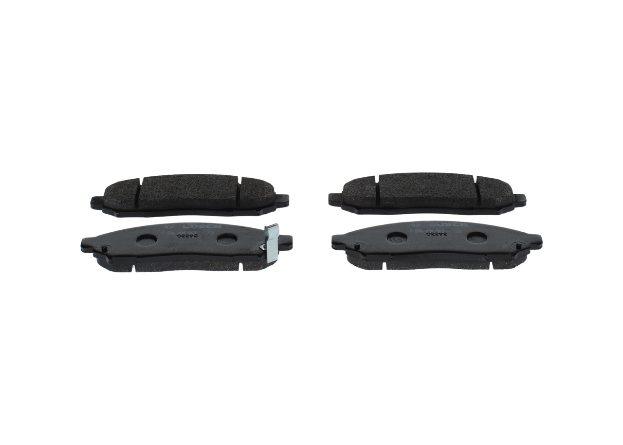 Bremsbeläge D1060 JR70A BOSCH 0986494963 NISSAN, INFINITI