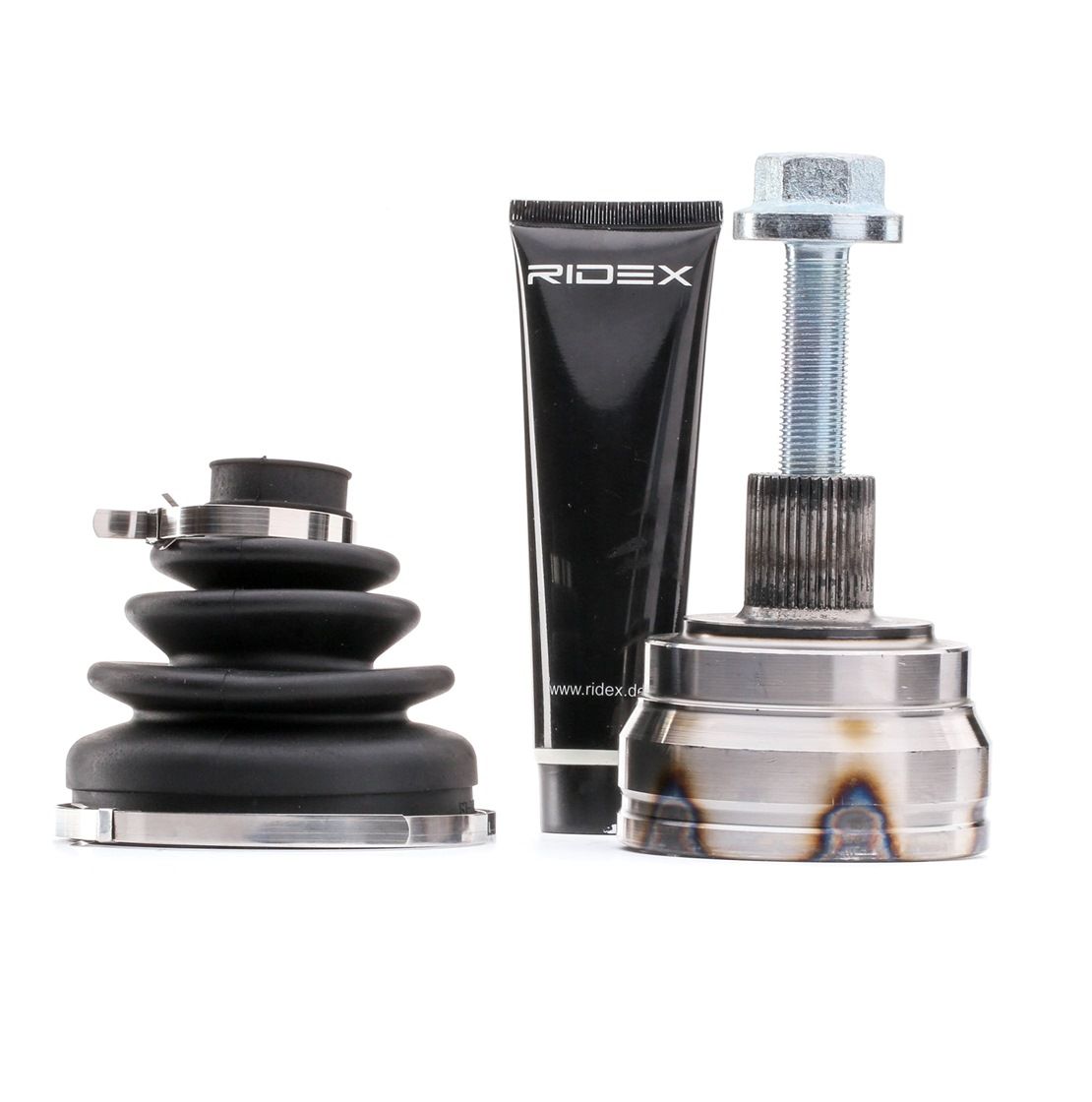 RIDEX Kit Giunto Omocinetico 5J0356 Kit Giunti Semiasse,Giunto Omocinetico AUDI,PORSCHE,A4 Avant (8K5, B8),A4 Limousine (8K2, B8),Q5 (8RB)