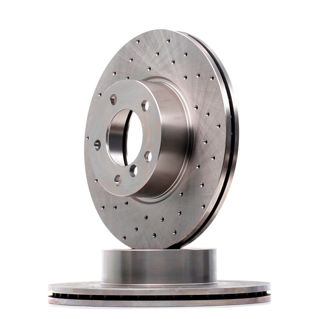 RIDEX Brake disc kit Internally Vented, Perforated