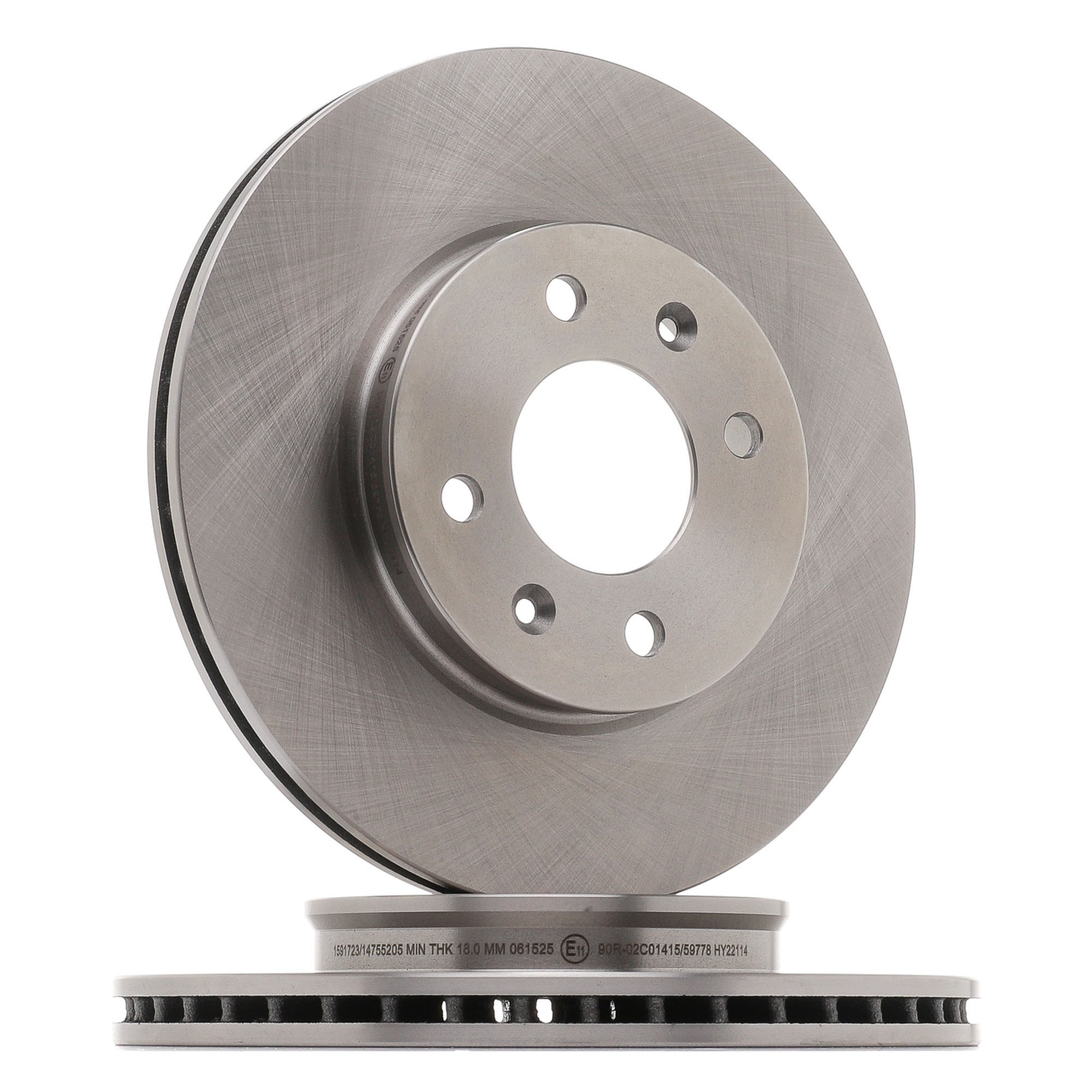 RIDEX 82B1814 Disque de frein Kia Picanto JA 1.0 LPI 73 CV GPL 2025