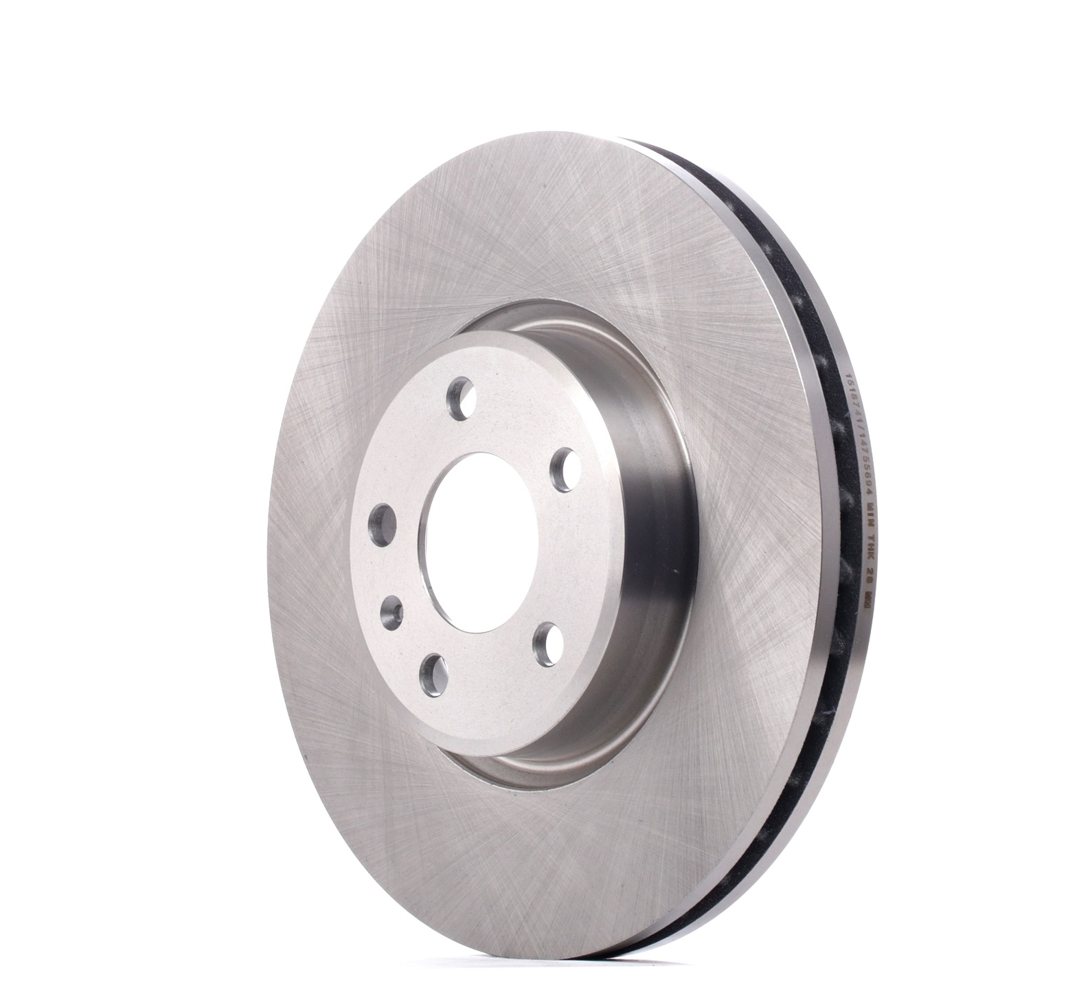 Remschijf 80A615301 RIDEX 82B1857 VOLKSWAGEN, AUDI, SKODA, SEAT