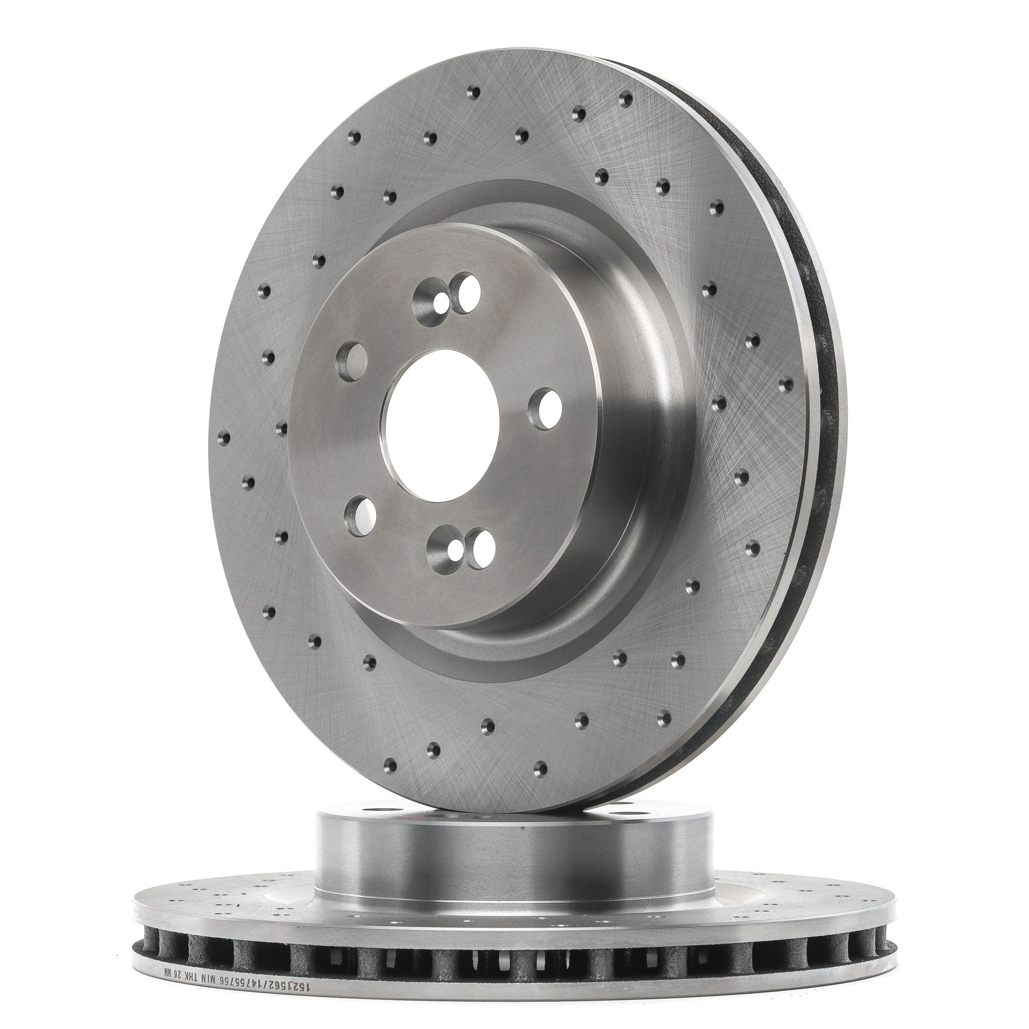 Brake discs RIDEX 82B1875 rating