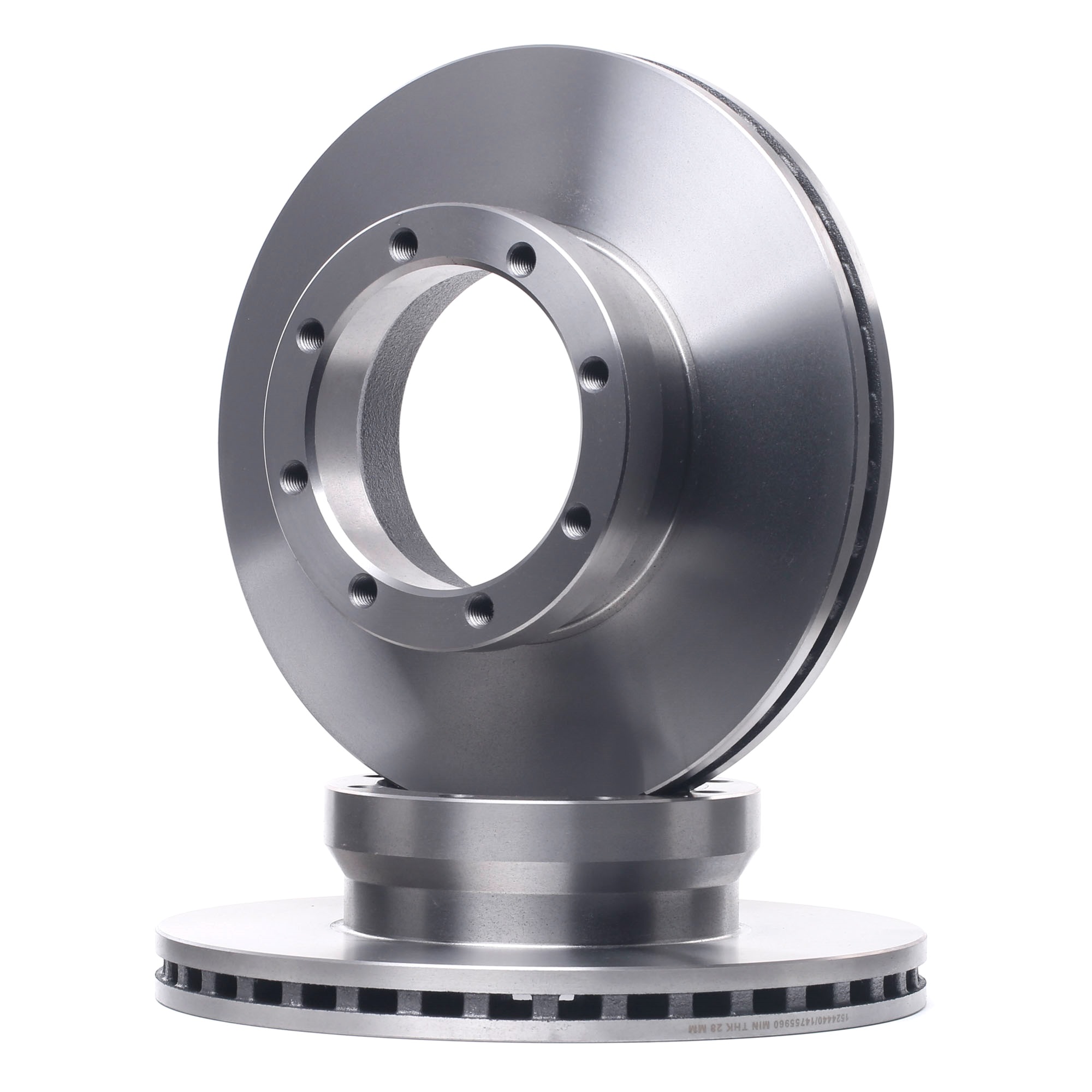 RIDEX 82B1887 Спирачен диск дебелина на спирачния диск: 30mm, брой на дупките: 8, Ø: 322mm, Ø: 322mm