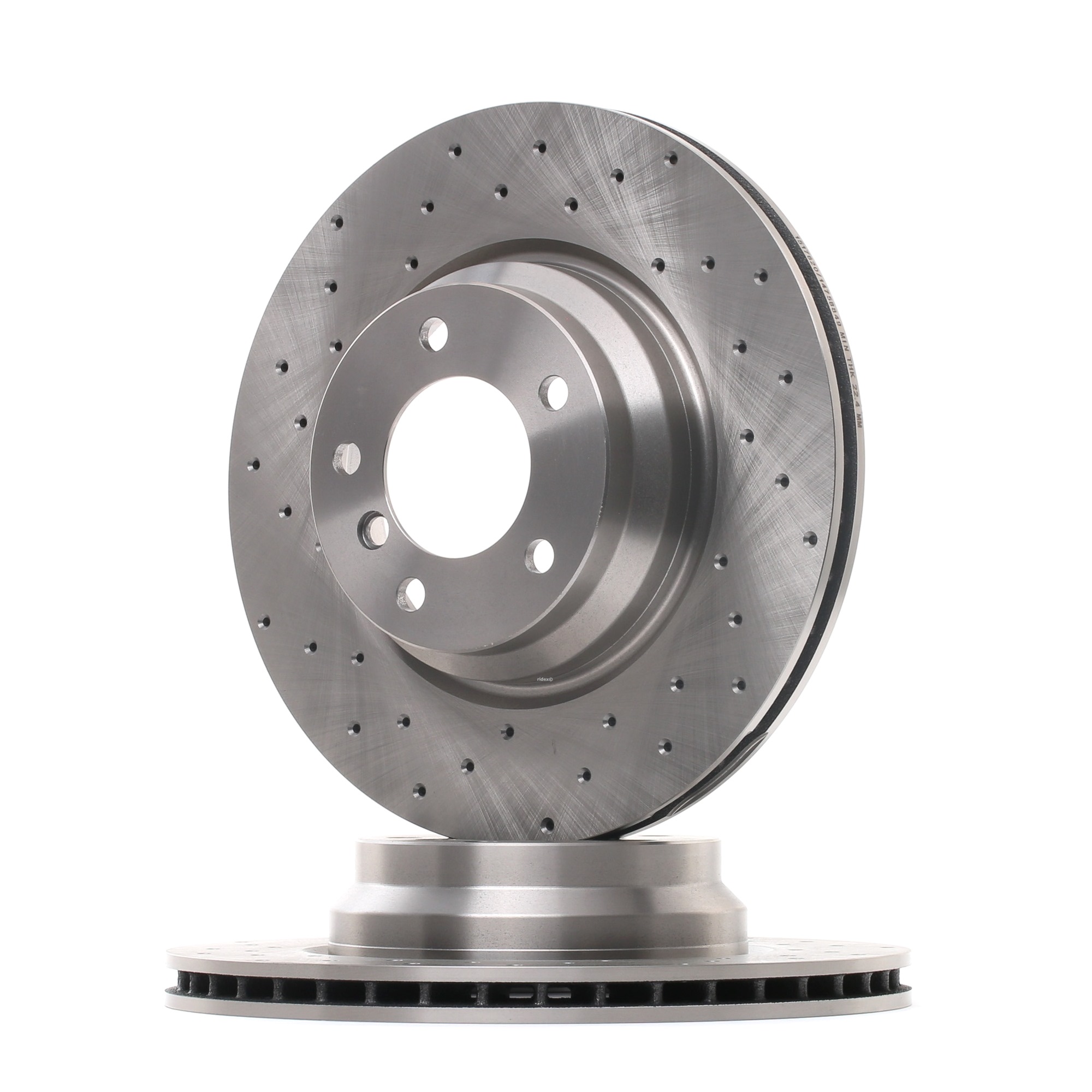 RIDEX 82B1984 Féktárcsa féktárcsa vastagság: 24,0mm, Ø: 330mm, Ø: 330mm