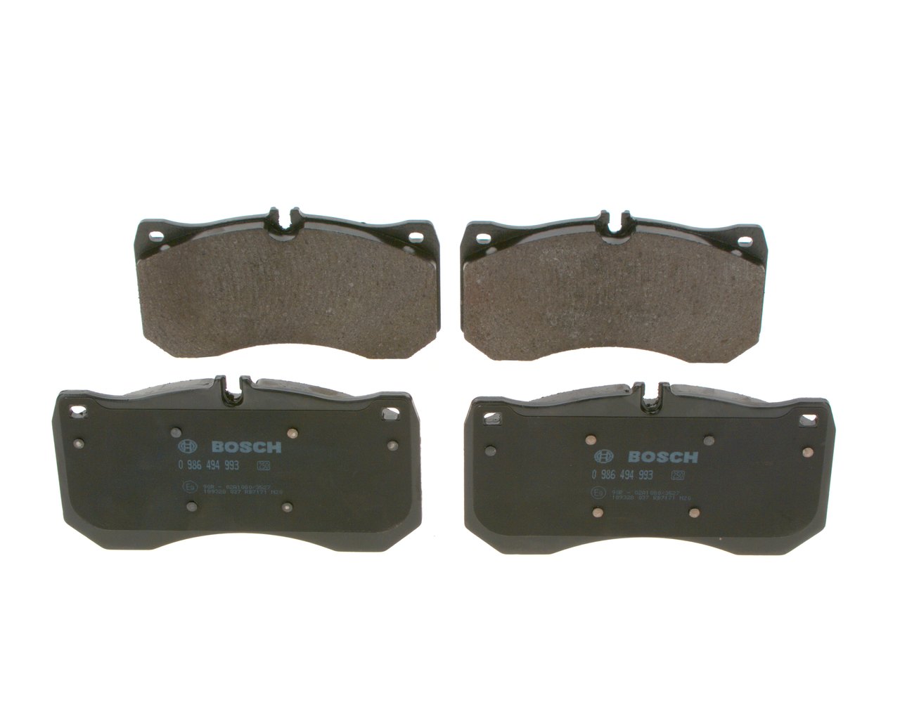 Bremsbeläge 0 986 494 993 BOSCH 4H0698151C VW, AUDI, SKODA, SEAT, SATURN