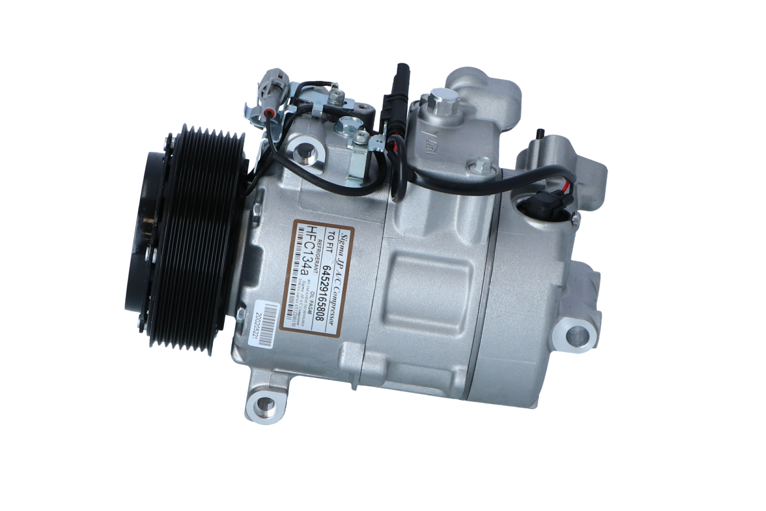 NRF 32888 Compresseur de climatisation Poulies-Ø: 110mm, Nombre de gorges: 8