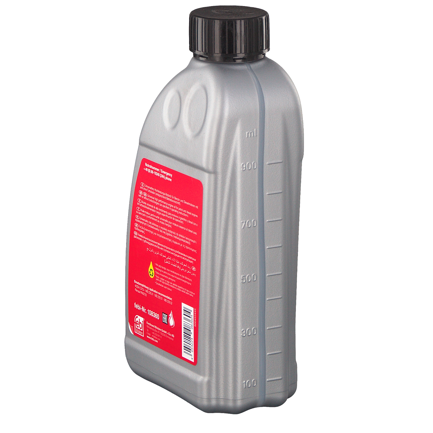 Motorový olej A 000 989 97 01 FEBI BILSTEIN 108360 MERCEDES-BENZ