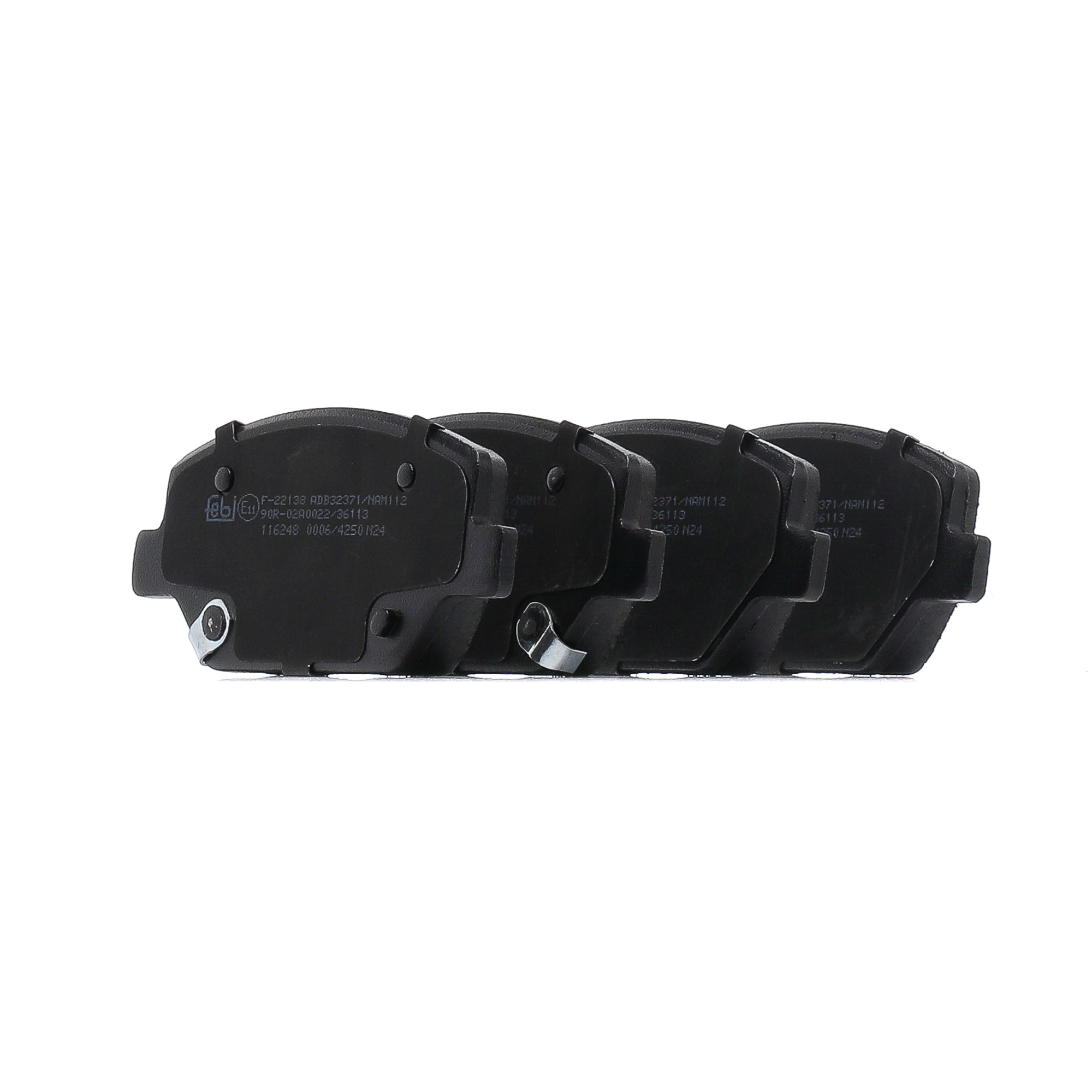 Kit pastiglie freni 84120877 FEBI BILSTEIN 116248 OPEL, VAUXHALL