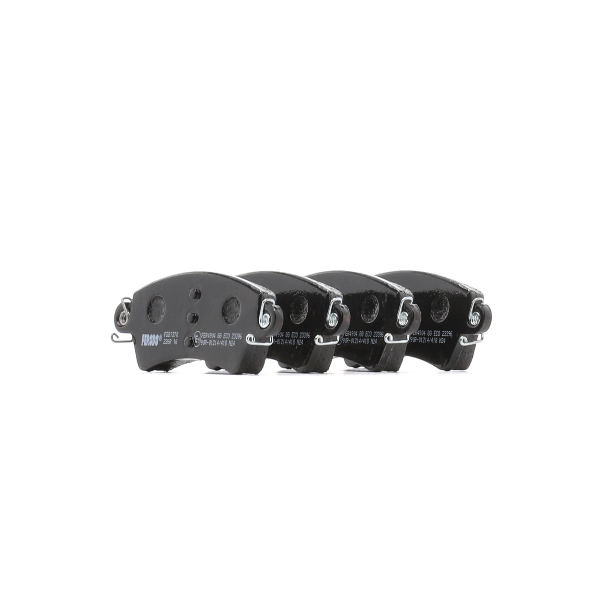 Brake pad set, disc brake FERODO FDB1370 rating