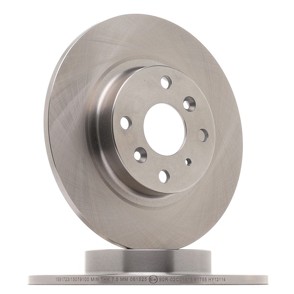 RIDEX 82B2314 Bremsscheibe