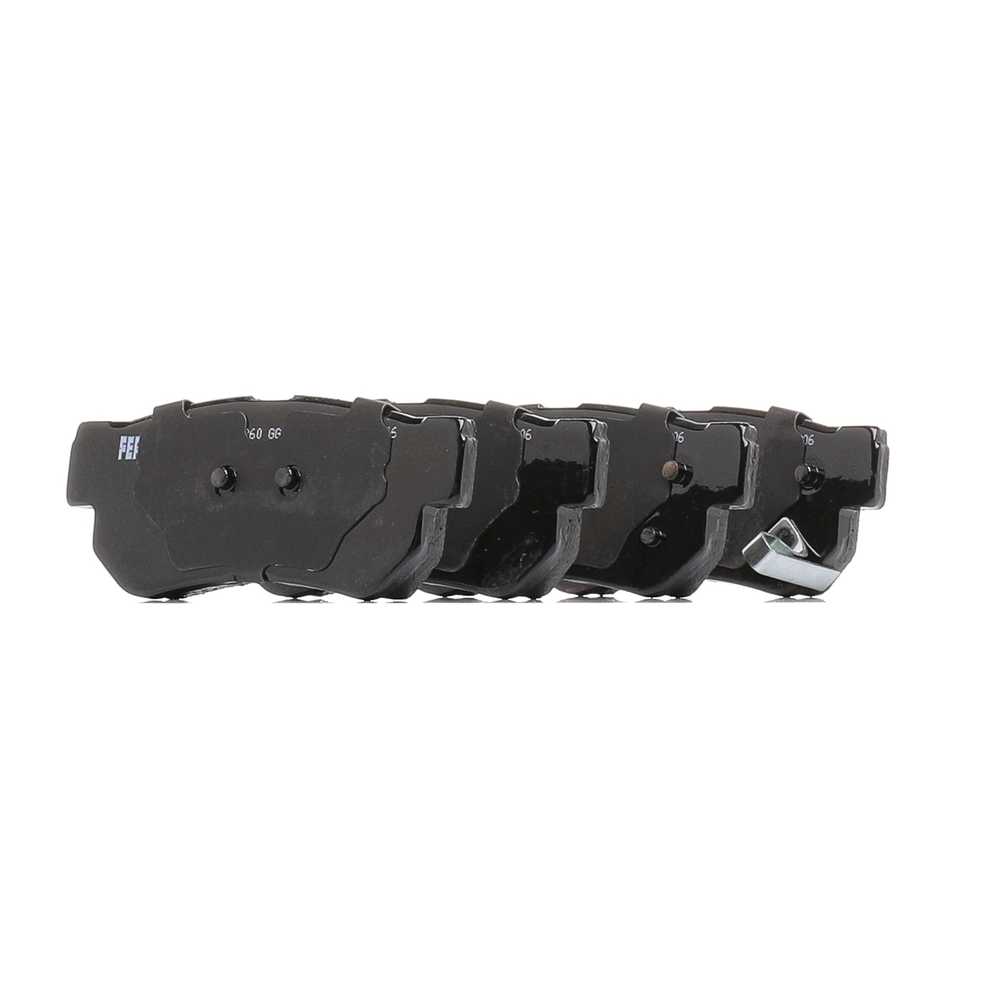 FERODO PREMIER ECO FRICTION FDB1606 Plaquettes de frein Largeur: 99mm, Hauteur: 41mm