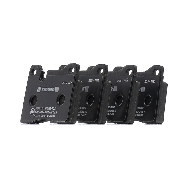 FERODO PREMIER ECO FRICTION FDB161 Brake pad set