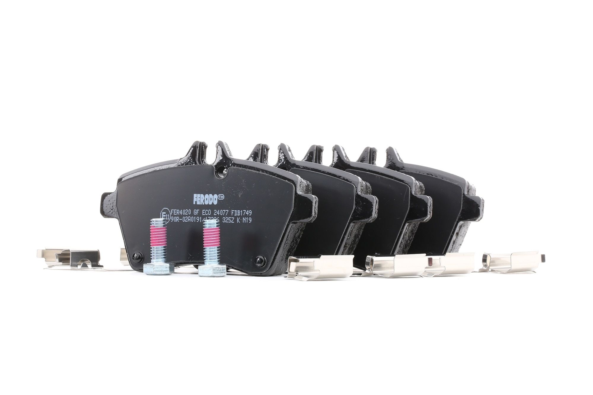Brake pad set, disc brake FERODO FDB1749 rating