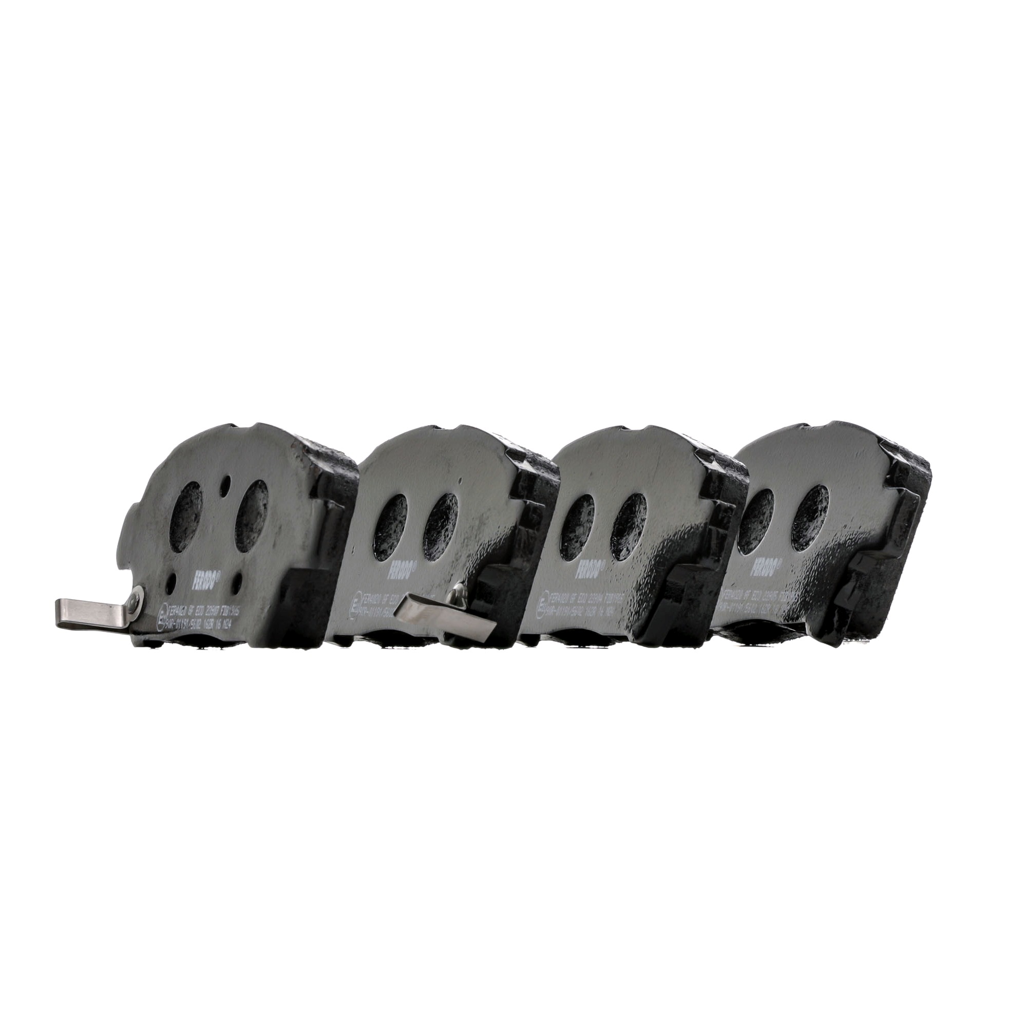 Комплект спирачно феродо, дискови спирачки 04465-13041 FERODO FDB1985 TOYOTA, CITROЁN, LEXUS, SATURN