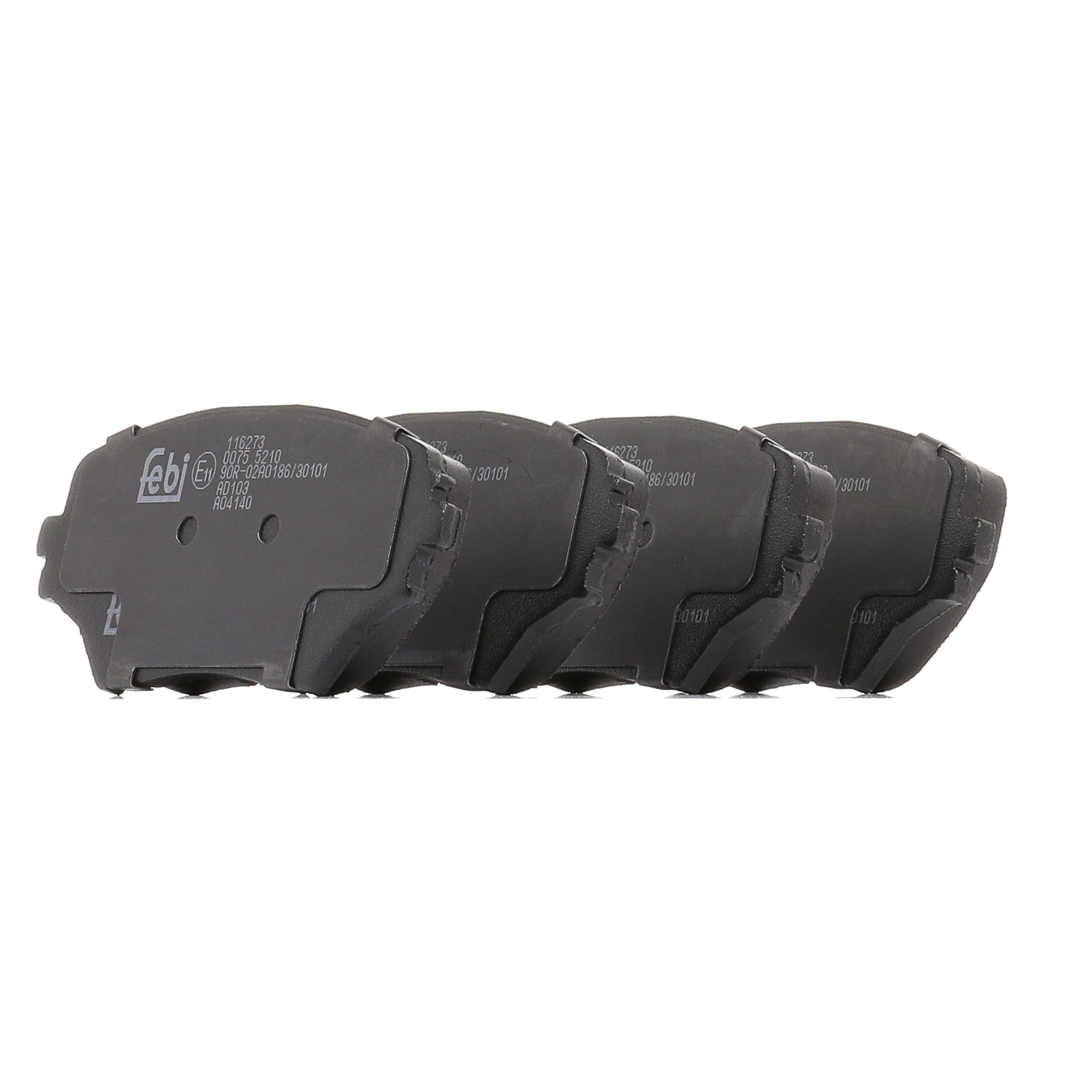 Plaquettes de frein 04465 42 071 FEBI BILSTEIN 116273 FORD, TOYOTA, LEXUS, SATURN