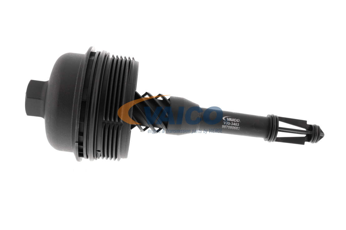 Deckel, Ölfiltergehäuse V30-3403 VAICO A2701800338 MERCEDES-BENZ, OPEL