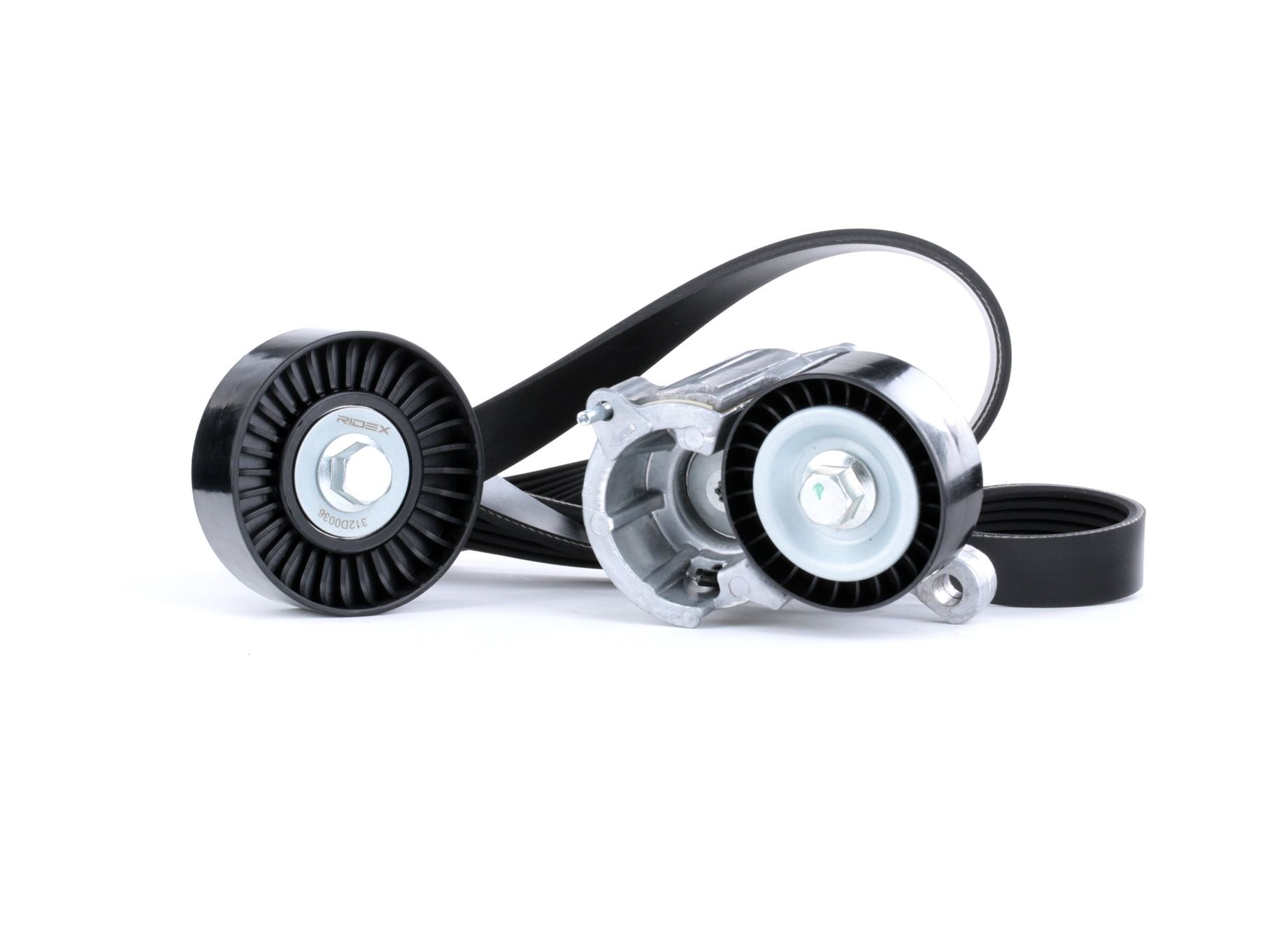 Keilrippenriemensatz 542R0218 RIDEX 9658643680 VW, FORD, RENAULT, FIAT, PEUGEOT