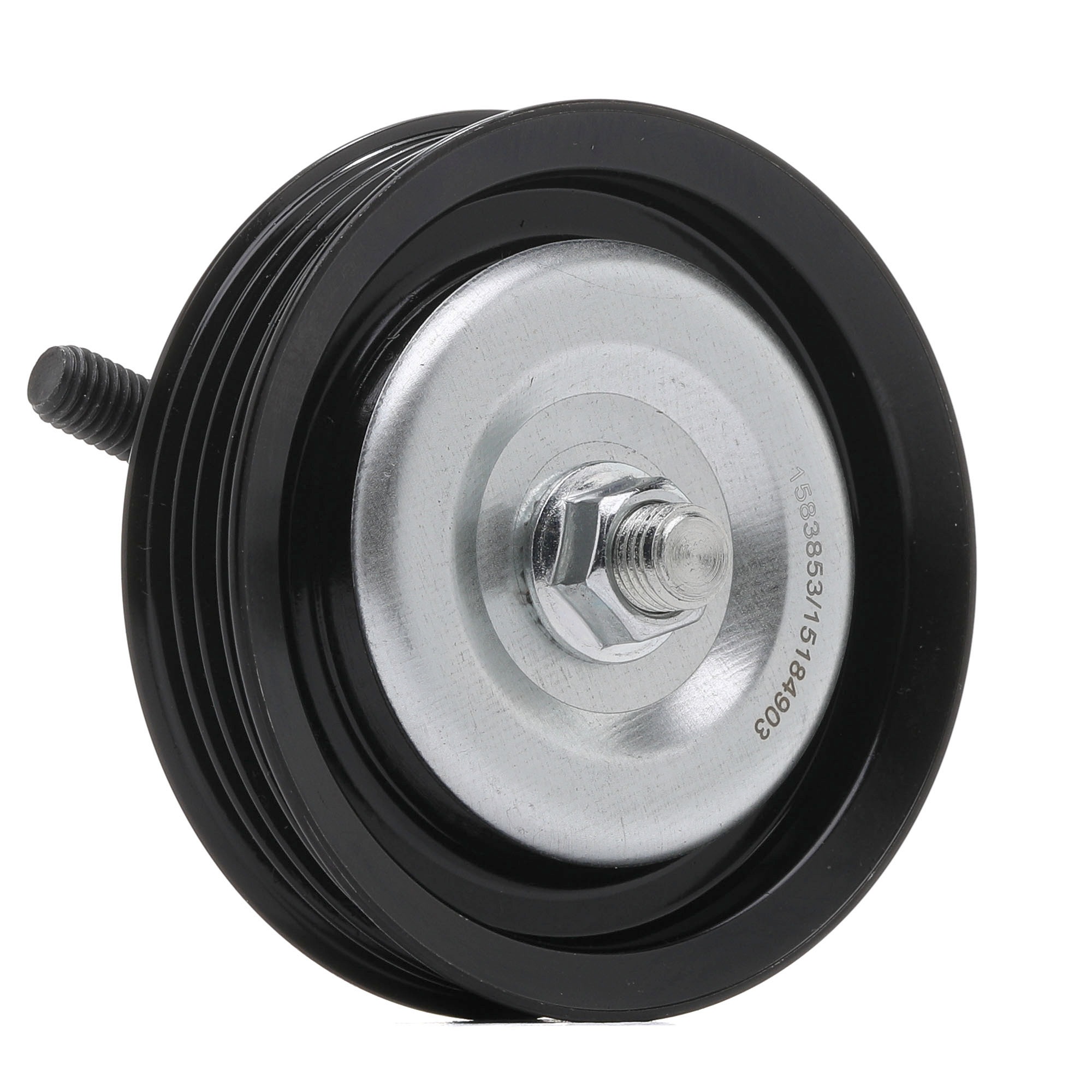 RIDEX 310T0324 Rullo tenditore cinghia Poly-V Ø: 80mm, Largh.: 15mm