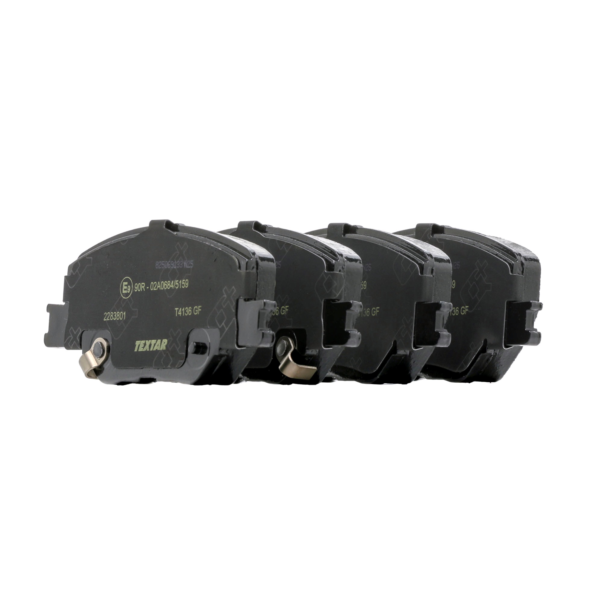 Bremsbeläge 2283801 TEXTAR 84124408 OPEL, VAUXHALL, HOLDEN, BUICK (SGM)