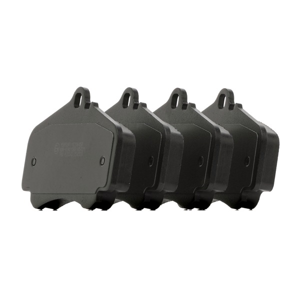 RIDEX 402B1372 Комплект спирачно феродо, дискови спирачки