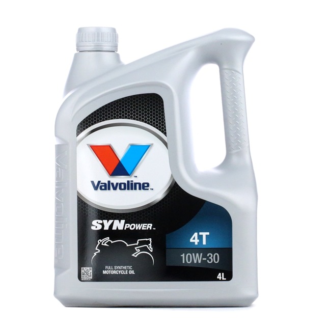 10W-30, 4литър, Синтетично масло SynPower, 4T Valvoline Моторни масла