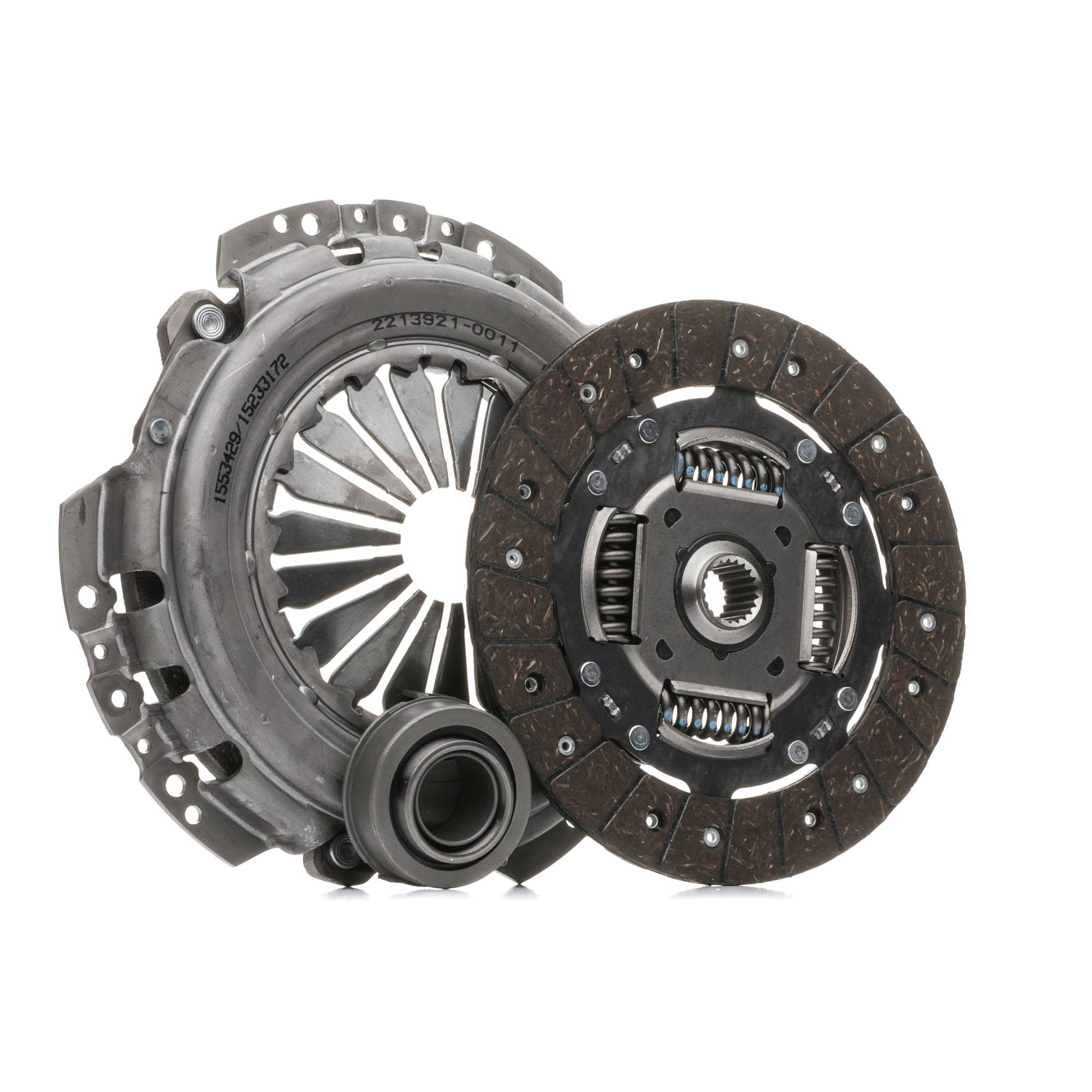 RIDEX 479C0599 Kupplungssatz FIAT DUCATO 1.8 69 PS Benzin