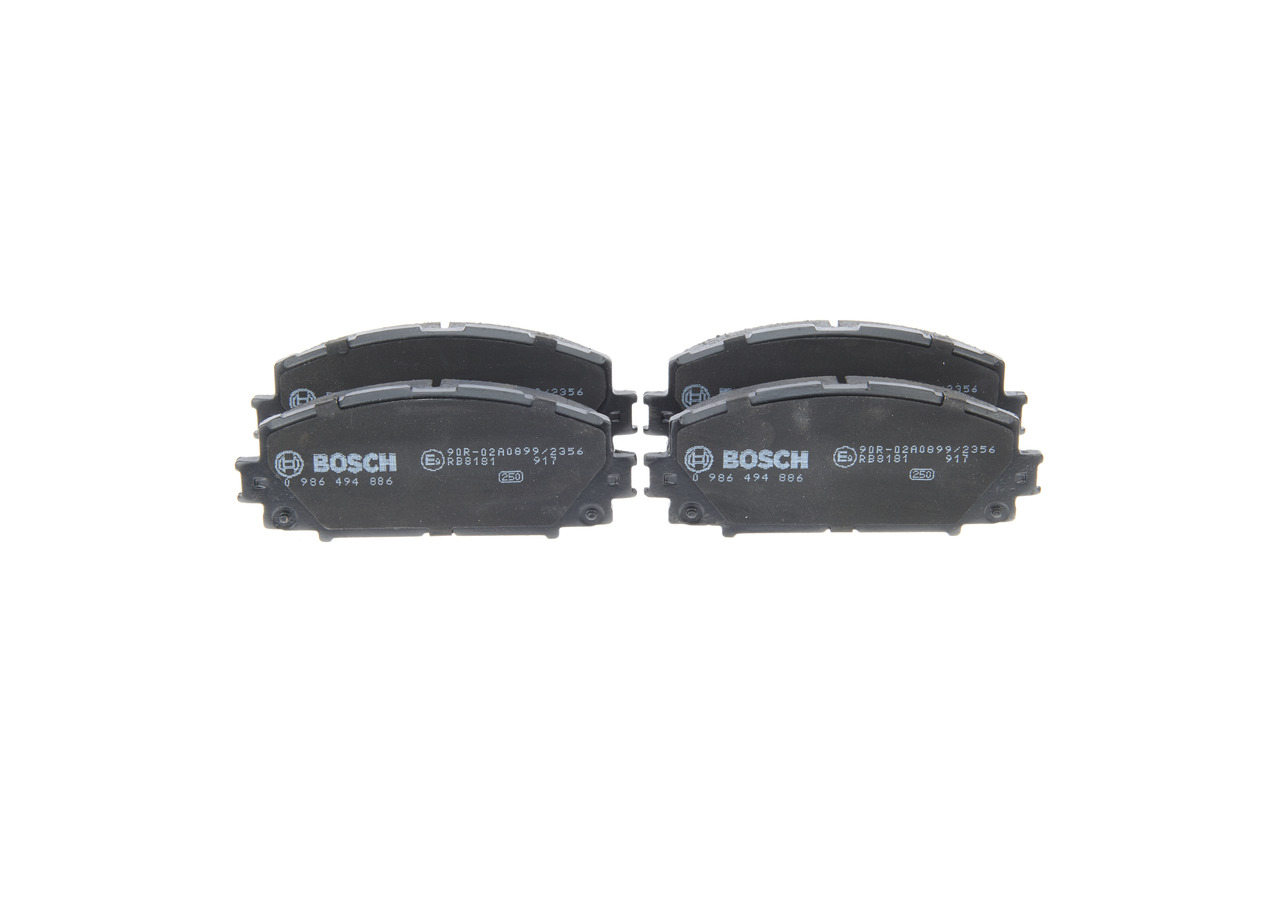 Bremsbeläge 0 986 494 886 BOSCH 0446562260 TOYOTA, SATURN