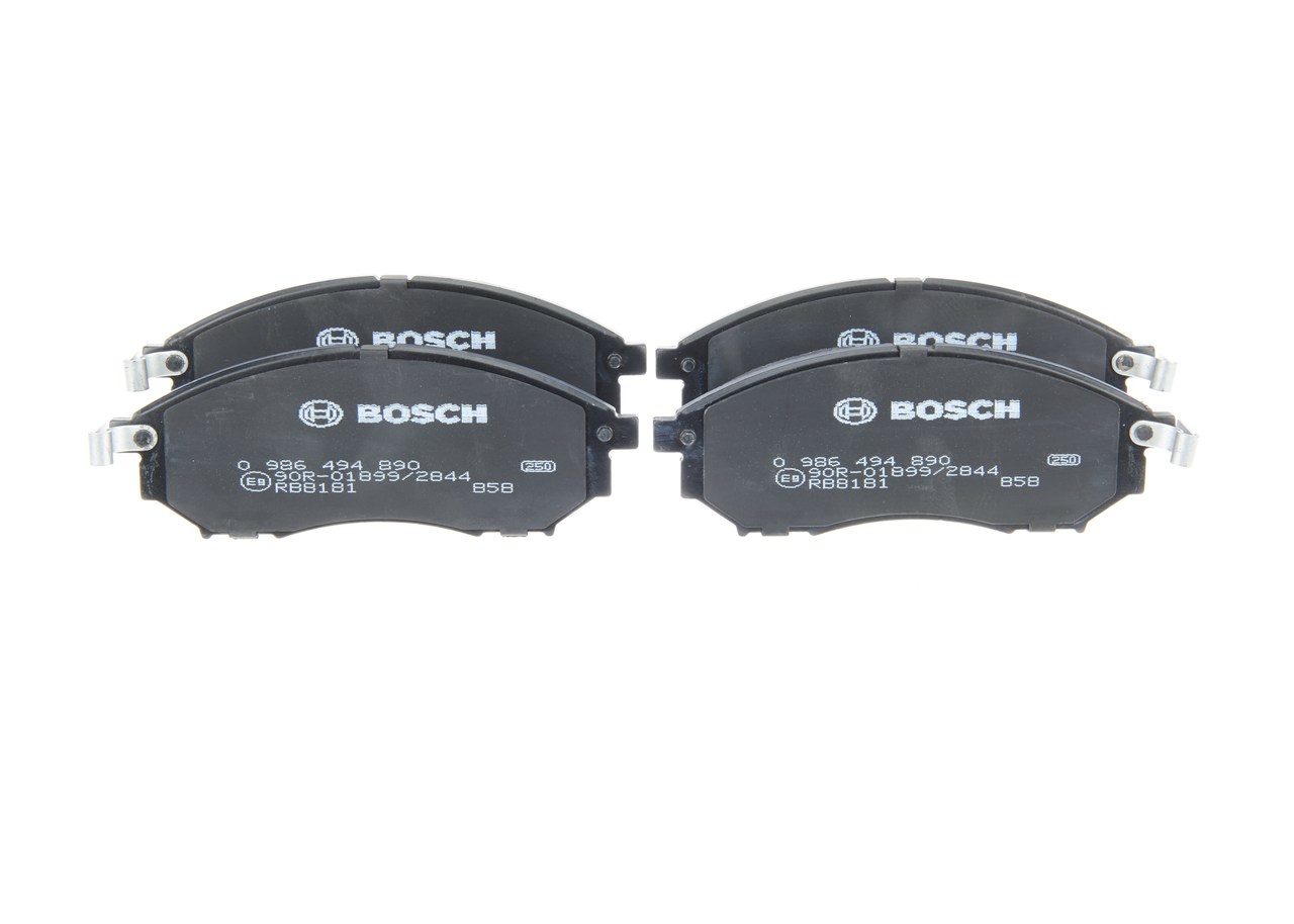 Bremsbeläge 0 986 494 890 BOSCH D1060EG00C HYUNDAI, NISSAN, INFINITI