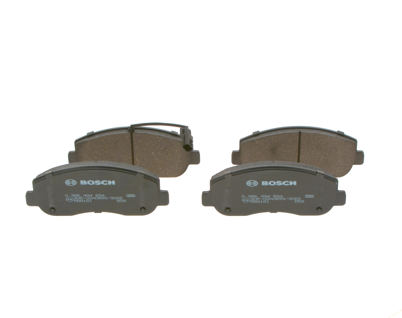 Bremsbeläge 0 986 494 894 BOSCH 410603847R RENAULT, NISSAN, INFINITI, RENAULT TRUCKS