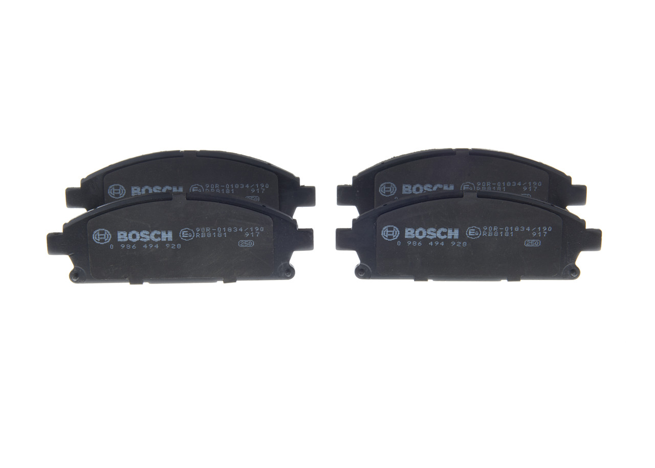 BP1917 original Brake pads BOSCH X-TRAIL