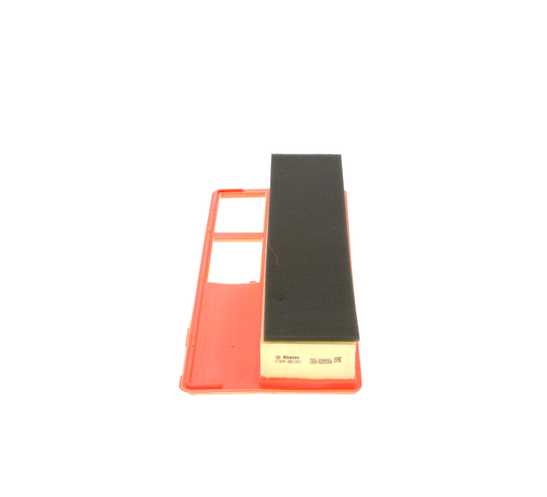 Luftfilter 0 986 4B0 001 BOSCH 55183265 FORD, FIAT, PEUGEOT, VOLVO, ALFA ROMEO