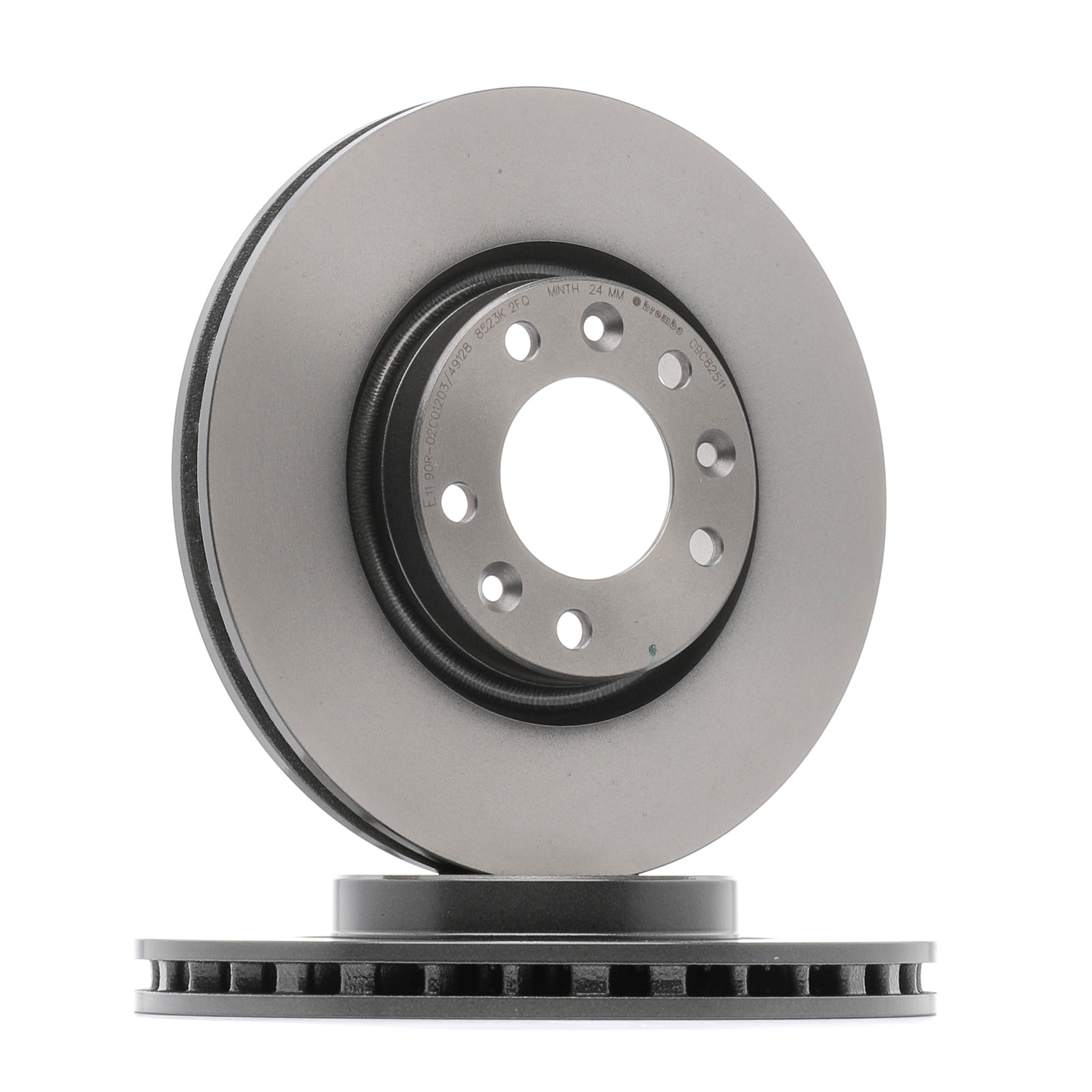 BREMBO 09.C825.11 Disco de freno Espesor disco freno: 26mm, Núm. orificios: 5, Ø: 283mm, Ø: 283mm