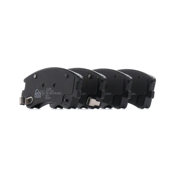 FEBI BILSTEIN 116298 Plăcuțe de frână