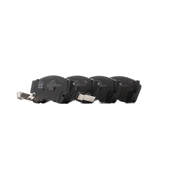 FEBI BILSTEIN 116389 Комплект спирачно феродо, дискови спирачки
