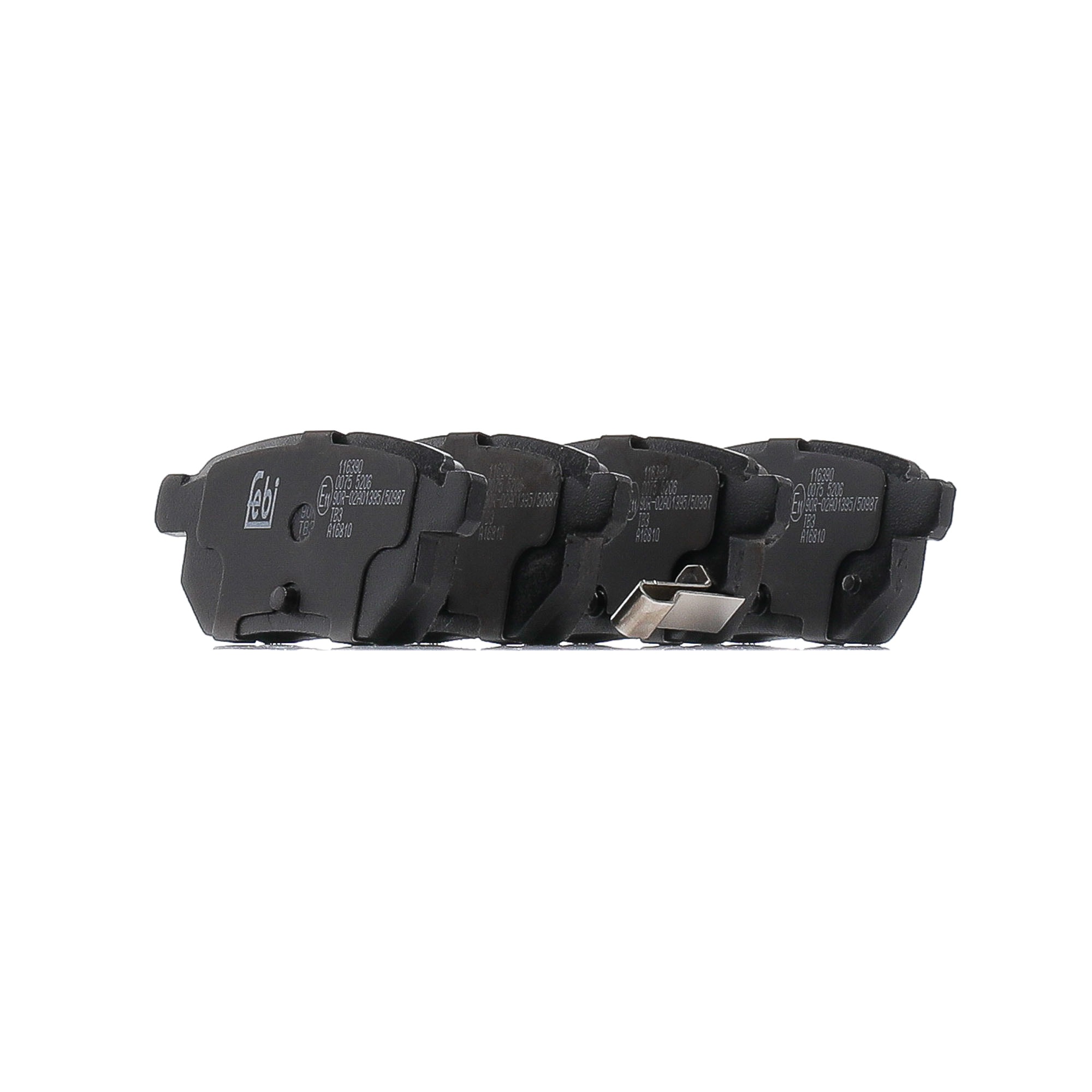 Remblokken 04466-52121 FEBI BILSTEIN 116390 CITROЁN, TOYOTA, LEXUS, SATURN, WIESMANN