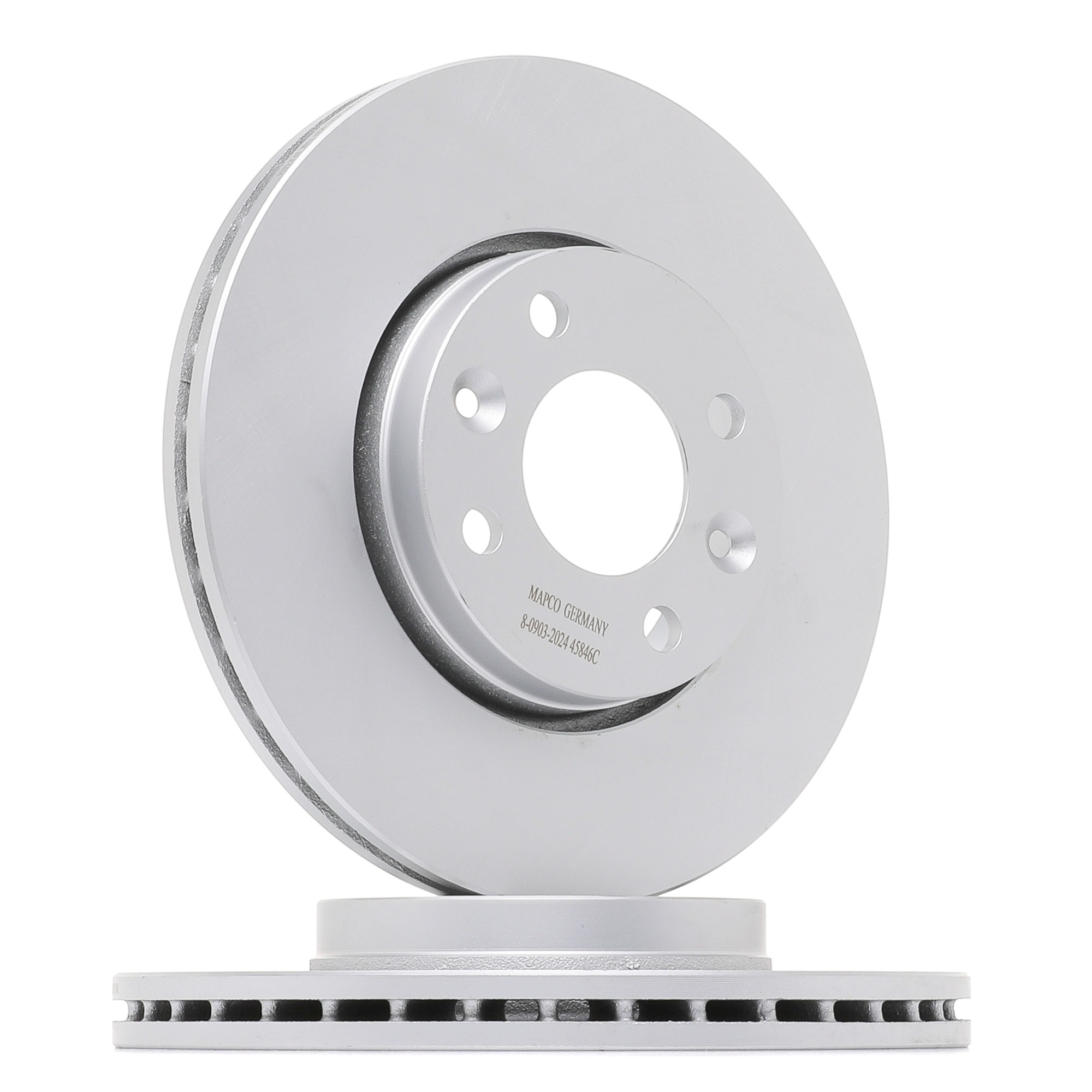 MAPCO 45846C Bremsscheibe DACIA LODGY 1.2 TCe 115 PS Benzin