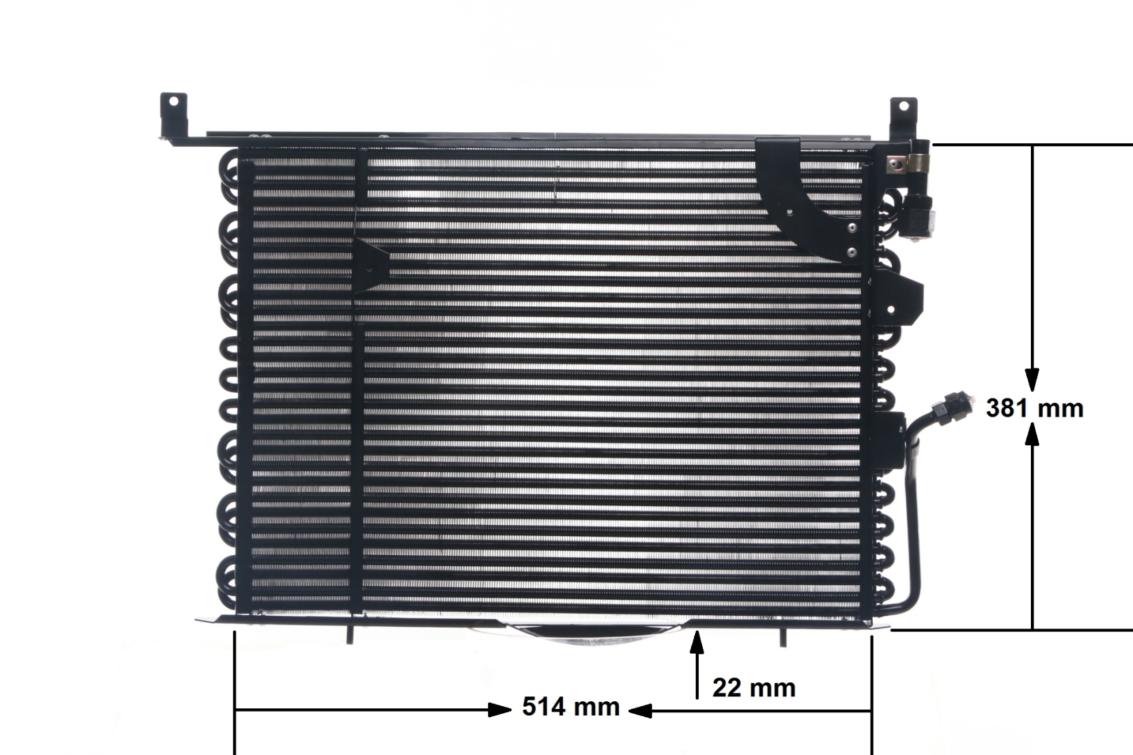 MAHLE ORIGINAL AC 149 000S Skraplacz, klimatyzacja